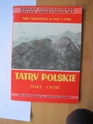 Tatry Polskie Mapa Topograficzna 1:10 000 MAŁE CICHE