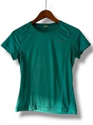 T-shirt sportowy Quechua oddychający XS w turkusowym / zielonym kolorze