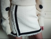 Spódnica Claudie Pierlot z dodatkiem wełny 