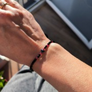 Bransoletka z turmalinu