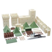 Castletecture: Zamek modułowy 1:100 do składania