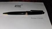 Długopis Montblanc Meisterstuck Classique Black GT z certyfikatem