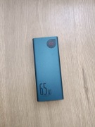 Powerbank Baseus Adaman Metal 65W 20000 mAh, Niebieski