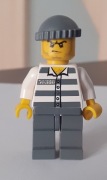 Lego Gry Police - Jail Prisoner 50380 Prison Stripes - game009