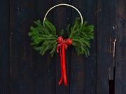 Ozdoba Świąteczna Świerk Wieniec