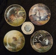 Talerze ozdobne kolekcjonerskie , stan idealny