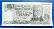 Banknot , Argentyna, 50 Peso