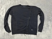 Sweter Mohito M/38 oversize z plecionym „warkoczem”dodatek alpaki#1730