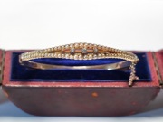 Wiktoriańska Angielska Złota Bransoletka