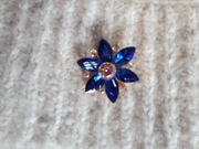 Broszka wpinka do dzianin,czapek,swetrów