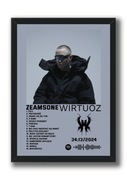 Plakat Zeamsone "Wirtuoz" w ramce A4.
