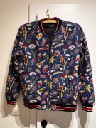 Męska kurtka bomber ZARA Men Retro Jacquard