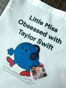 Torebka torba tote bag materiał non woven Taylor swift 