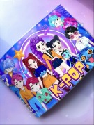 K-Pop Demon Hunters - Format A4 - książka na rzepy