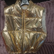 Bezrękawnik zloty Fashion Caroline 