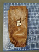 Stary skórzany przybornik piórnik?