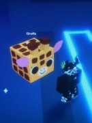 Huge Giraffe pet sim 99