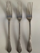 Stare Posrebrzane Sztućce Br Bracia Henneberg 40