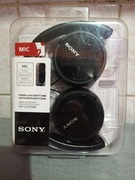 Sony MDR-ZX110AP, przewodowe, z mikrofonem, nowe