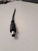 Gniazdo DC zasilające męskie 2,1/5,5 kabel 12cm