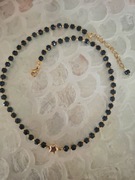 Naszyjnik handmade z naturalnych kamieni noc kairu hematyt