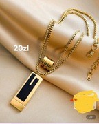 Naszyjnik długi podwójny elegancki