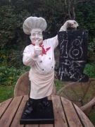 Kucharz figura duża 80cm,reklama,baner reklamowy 