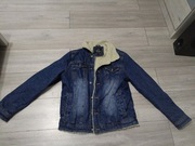 Nowa kurtka jeansowa z kożuchem 