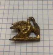 Klamerka Okres Napoleoński . Pozlacana