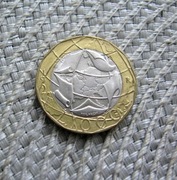 Włochy 1000 Lirów 1997r - Mapa po zjednoczeniu Niemiec