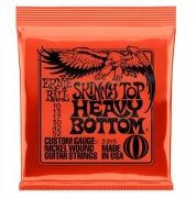 Struny do gitary elektrycznej Ernie Ball 2215 Heavy Slinky Nickel 10-52