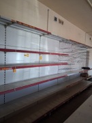 Regał sklepowy metalowy