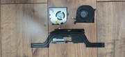 Układ chłodzenia Dell Precision 5550 i9/Quadro T2000 radiator+2x wentylator
