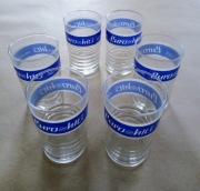 Czechosłowackie szklanki do drinków komplet PRL, vintage, retro