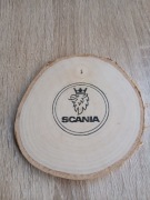 Scania . Podkładka pod kubek. Naturalne drzewo