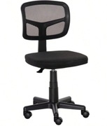 Krzesło Biurowe Ergonomiczne Vinsetto Czarne