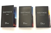 Dior SAUVAGE 1ml Parfum, 1ml EDP, 1ml EDT + Azzaro Most Wanted Intense 1 ml