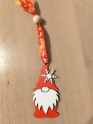 Ozdoba świąteczna drewniany skrzat