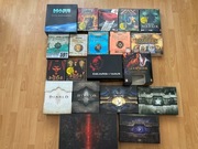 Pudełka z gier Baldur's Gate, Diablo, Mass Effect