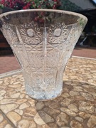 Wazon kryształowy , kryształ szklo vintage glamour 