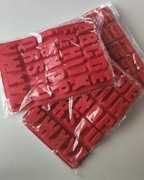 Forma silikonowa kuchenna literki alfabet