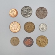 Zestaw monet jak na zdjęciach.