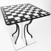 STOLIK KAWOWY, SZACHOWY, FIGURY, GRA, PREZENT,STÓŁ