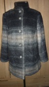 Peter Hahn- wełniany krótki nowy płaszcz r; 46/48
