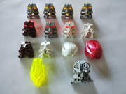 Lego mix Bionicle głowy 