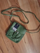 Nowa skórzana torebka Primehide Art 835 – zielona, crossbody