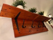 Wieszak drewniany z palet. Ręcznej roboty!