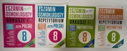 egzamin ósmoklasisty repetytorium + arkusze język polski i matematyka