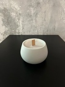 Świeca sojowa biała