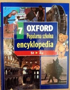 KSIĄŻKA OXFORD Popularna Szkolna Encyklopedia tom 7 VII St-Zu